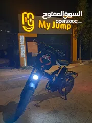  8 بسكليت كهربائية مستعمل 5 شهور فقط نظيف مش ناقصو ولا برغي