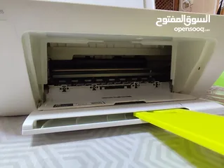  5 طابعة مستعملة مع أحبار جدييدة