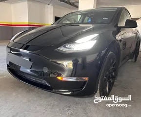  1 ‎تيسلا Y موديل 2023  - Full Black Edition     Dual Motor - Long Range فحص 4 جيد بدون ملاحظات