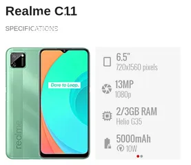  1 بيع جهاز realme c11