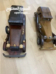  3 سيارات خشب انتيك قديمة