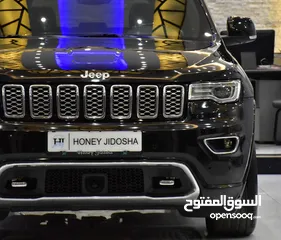  2 Jeep Grand Cherokee Overland 4x4 ( 2018 Model ) in Black Color GCC Specs