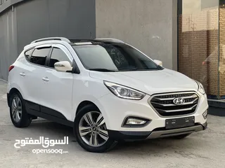  1 هونداي توسان 2015/14 فل الفل بحالة الوكالة
