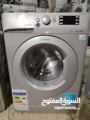  7 غساله الجي 7 كيلو لون سلفر فل انفرتر موديل حديث للبيع