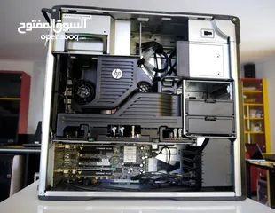  3 كمبيوتر وورك ستيشن جبار بمعالجين، رام 128جيجا، للأعمال الهندسية والتصميم