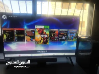  25 xbox360 مجدد مهكر مع ايد و250 لعبة من افضل     الالعاب وكونيكت السعر 550 شيكل غير قابل للتنزيل