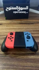  7 جهاز Nintendo switch استعمال بنت بحالة ممتازة مع pro controller واكسسوارات