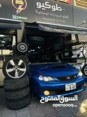  10 قطع /سيارات كامله سوبارو امبريزه 2008 STI 2500cc  وارد اليابان بحالة ممتازه ممشى قليل