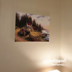 10 لوحة فنية مرسومة على قماش كانفوس بالوان اكروليك