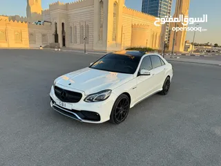  2 Mercedes E350 AMG Facelift E63 full kit