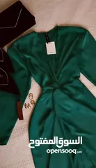  5 فستان مانكو اخضر للبيع