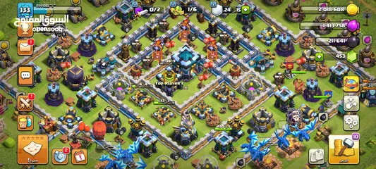  1 Clash of clans town 13 max