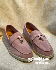  2 Loro piana Summer walk suede loafers.Frist copy & high -quality  materials as the orginial desing