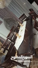  11 طقم سفرة خشب زان