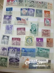  9 طوابع بريدية