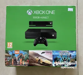  3 X-Box One, 500 GB + Kinect Simulator + 3 Game CD's Free