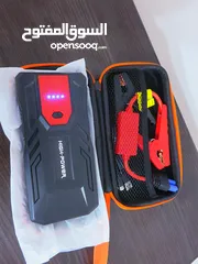  14 باوربانك طوارئ 12 فولت لتشغيل المركبات المتعددة وشحن الموبايل 12v emergency car jump starter