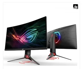  1 شاشة كومبيوتر و العاب ASUS ROG XG27VQ 27” Curved Gaming Monitor