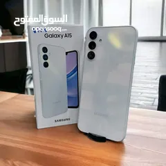  26 جهاز جديد بالكرتونة Samsung A15 رام 12 جيجا 128 مكفول سنة متوفر توصيل