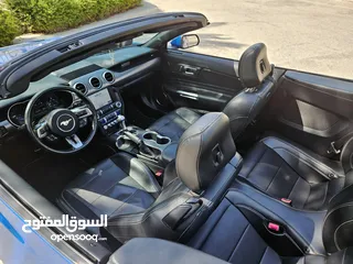  21 Mustang Black Interior, Blue Metalic Body, 2020 - 64 KM convertible