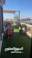  12 رووف مع ترس مميز للأيجار مفروش  Rooftop with nice viewing Terrace