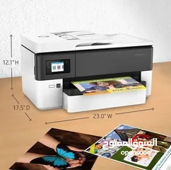  9 طابعة a3 ملونة مع سكانر a3 ويرلس وحبر وفاكس
