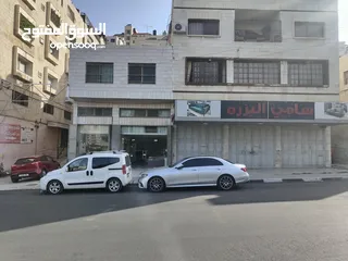 1 محلات 260 متر للبيع أو الإيجار على الشارع الرئيسي مقابل منتزه جمال عبد الناصر