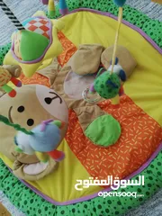  2 بساط لعب للأطفال مع خشخيشات, للأولاد والبنات / Baby Play Mat with Rattles for Boys and Girls