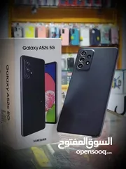 2 مستعمل اخو الجديد Samsung A52s 5G رام 16 جيجا 256 أغراضة والكرتونه الأصلية متوفر توصيل