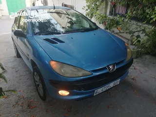  3 بيجو 206 2003 ماطور 1400 جير عادي