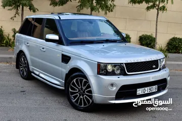  18 رنج روڤر موديل 2007 Range Rover محوّل 2012 بالكامل فل أوبشن بحالة الوكالة فحص كامل Supercharged مميز