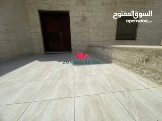  23 شقة / للايجار / ارضية مع ترس / 4نوم / خلدا