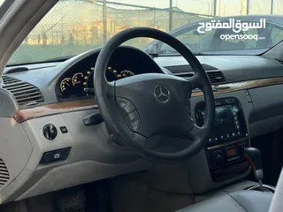  12 مرسيدس بنز S350L 2005 فحص كامل وفل الفل مميزة جدا للبيع بسعر مغري كاش او اقســـاط