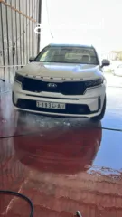  3 كيا سورينتو فل الفل اضافات 7 ركاب لون ابيض