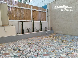  25 شقة جديدة مفروشة مع حديقة خاصة للإيجار – عين منجد  شارع إسكان المهندسين