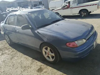  20 هونداي اكسنت موديل 1994 نظيفة للبيع