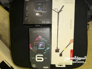  5 كاميرا جو برو 9 مع كامل ملحقاتها //GoPro HERO9 full accessories
