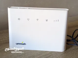  1 راوتر امنية 4G فور جي umniah router
