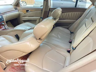  5 مرسيدس E200 فل كامل بانوراما موديل 2007