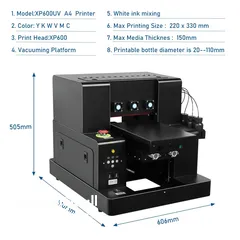  1 مشروع طابعة uv كامل مع البراند والرقم