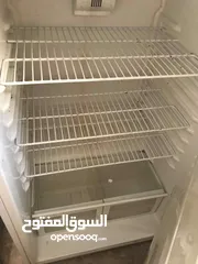  3 ثلاجة ناشونال26 قدم لون أبيض بحاله جيدة للبيع