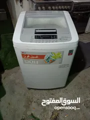  1 washing machine LG 10 kilo made in Thailand good condition no problem