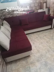  4 طقم كورنر قطعتين جديد نظام الصوفا كتخزين،، وتخت
