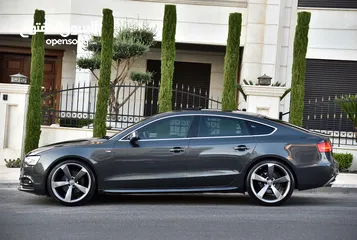  14 اودي A5 اس لاين سبورت باك كواترو وارد الوكالة 2013 Audi A5 S Line Sportback 45 TFSI Quattro