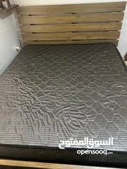  3 فرشه سرير  مزدوج للبيع  استعمال نادر