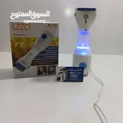  9 جهاز ازالة القمل والقشرة من شركة LZZO  لا يحتوي على اي مواد كيميائية يأتي مع فلاتر