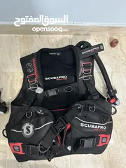  2 عدة غوص سكوبا BCD scubapro