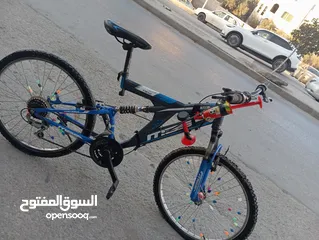 6 دراجه هوائيه أمريكية الجنط 24 مستعمل بحاله الوكاله