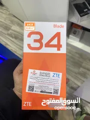  1 Zte Blade 34 64gb 4gb ram Green