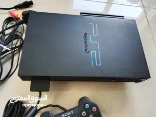  1 Play station 2 Fat with one controller+ 330 games